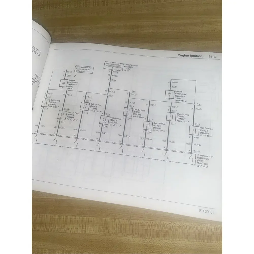 2004 Ford F-150 Wiring Diagrams Used